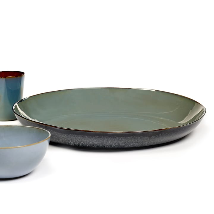 Terres de Rêves 서빙 소서 35.5 cm, smokey blue-dark blue Serax | 세락스