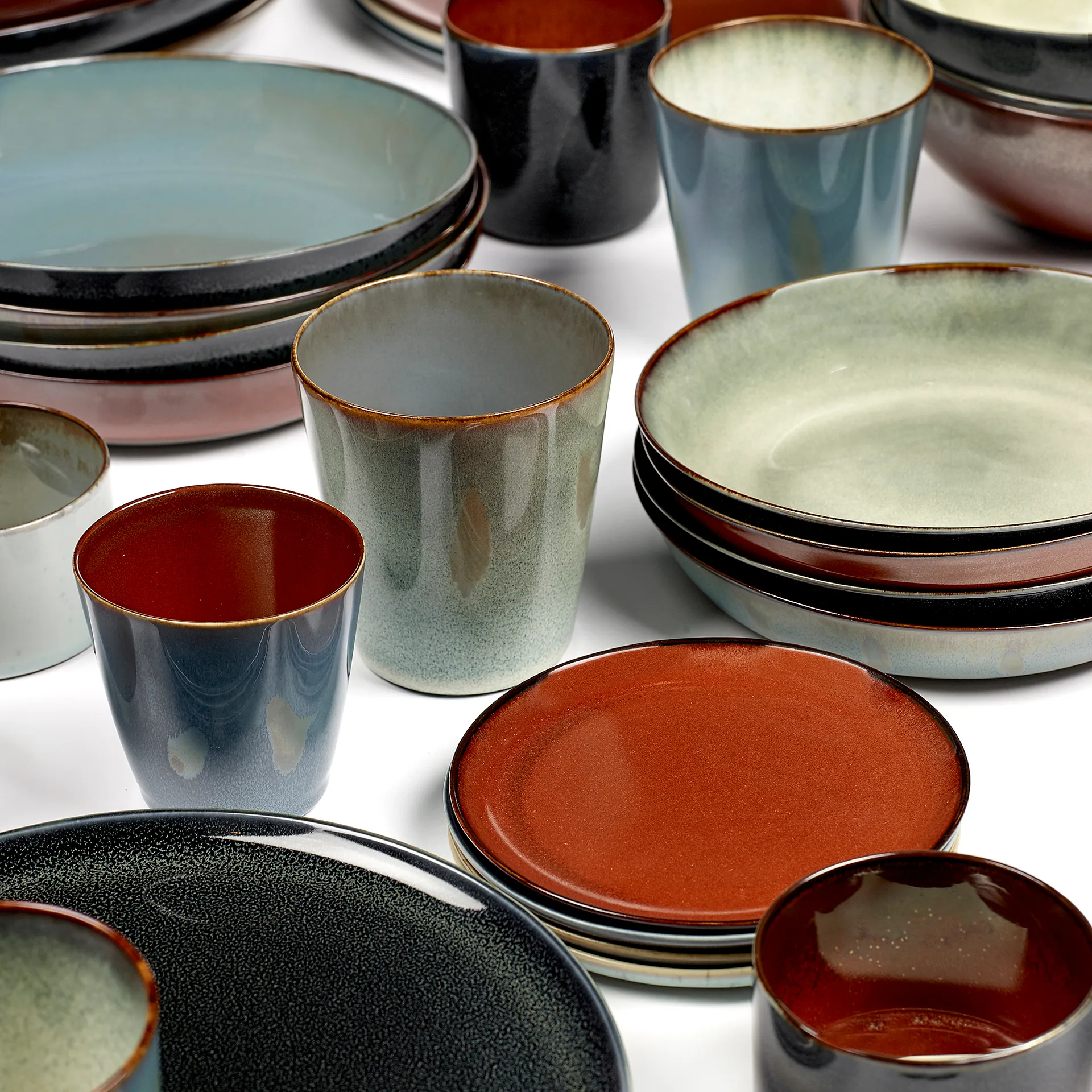 Terres de Rêves 컵 S, smokey blue-rust Serax | 세락스