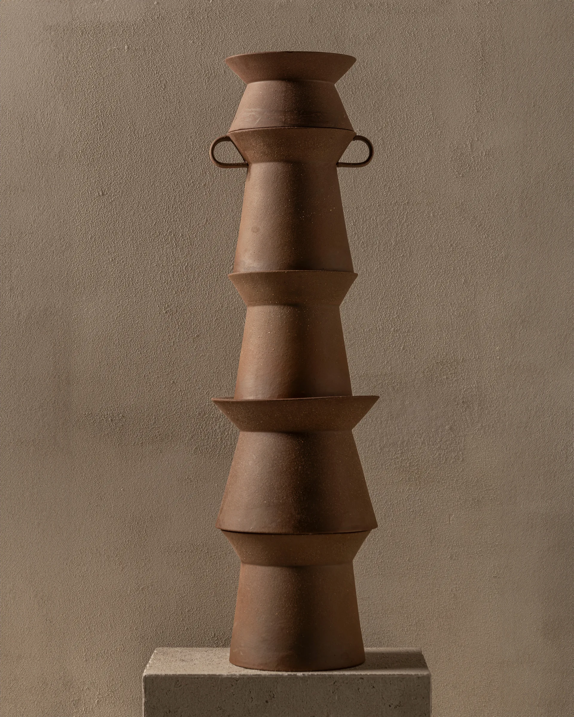 Urban 03 화병 S 18,5 cm, Red-brown Serax | 세락스