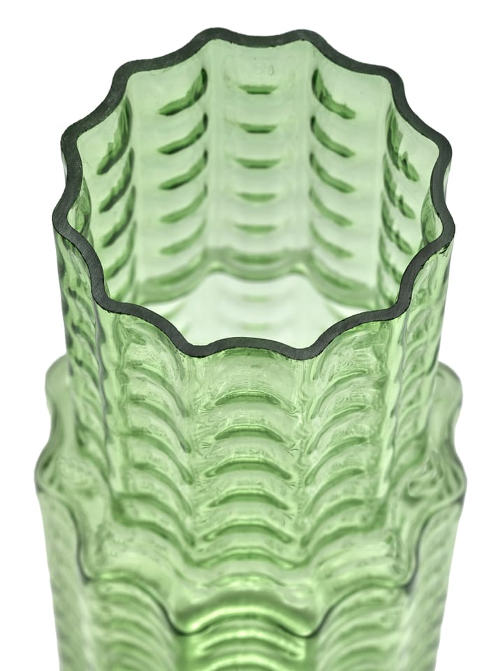 Waves 05 화병 Ø16x35 cm, Green-clear Serax | 세락스