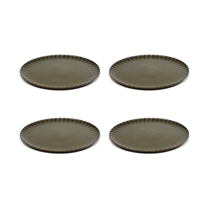 인쿠 접시 XL 27 cm 4개 세트 - Green - Serax | 세락스