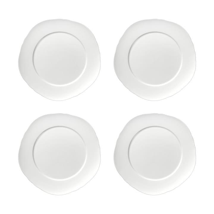 실루엣 플레이트 XS Ø17 cm 4팩 - White - Serax | 세락스