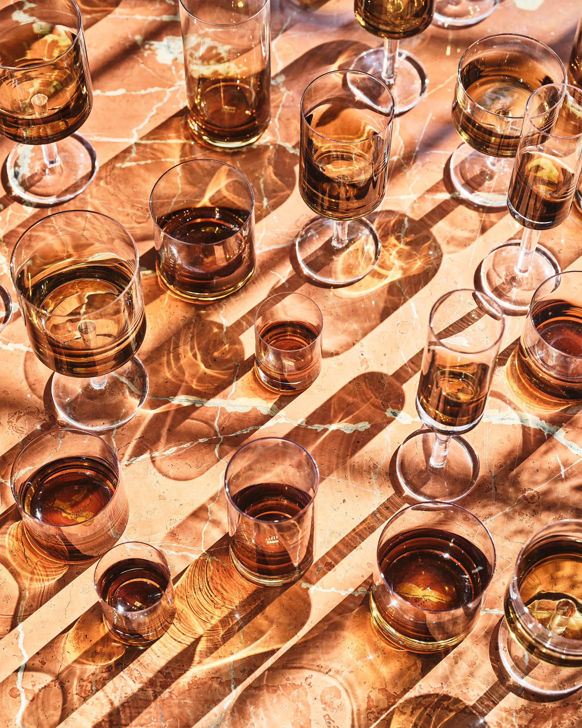 Zuma 텀블러 L 30 cl 4개 세트, Amber Serax | 세락스