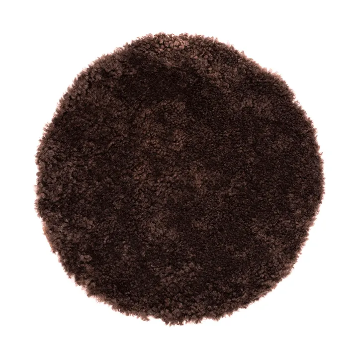 Jill 체어 좌석 방석, 패딩형 - Dark brown (brown), Ø36 cm - Shepherd | 쉐퍼드