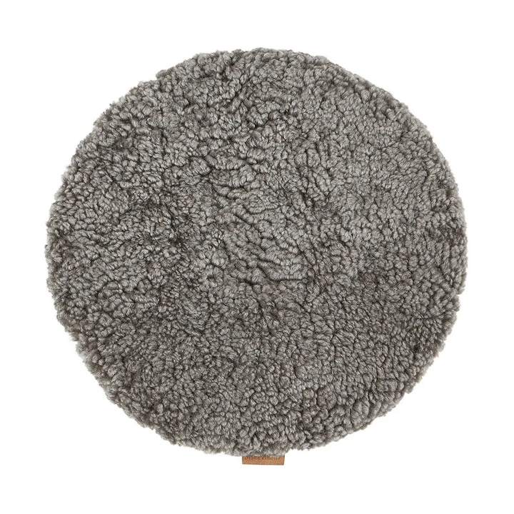 Jill 체어 좌석 방석, 패딩형 - Grey graphite (grey), Ø36 cm - Shepherd | 쉐퍼드