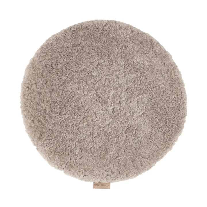 Jill 체어 좌석 방석, 패딩형 - Stone (beige), Ø36 cm - Shepherd | 쉐퍼드