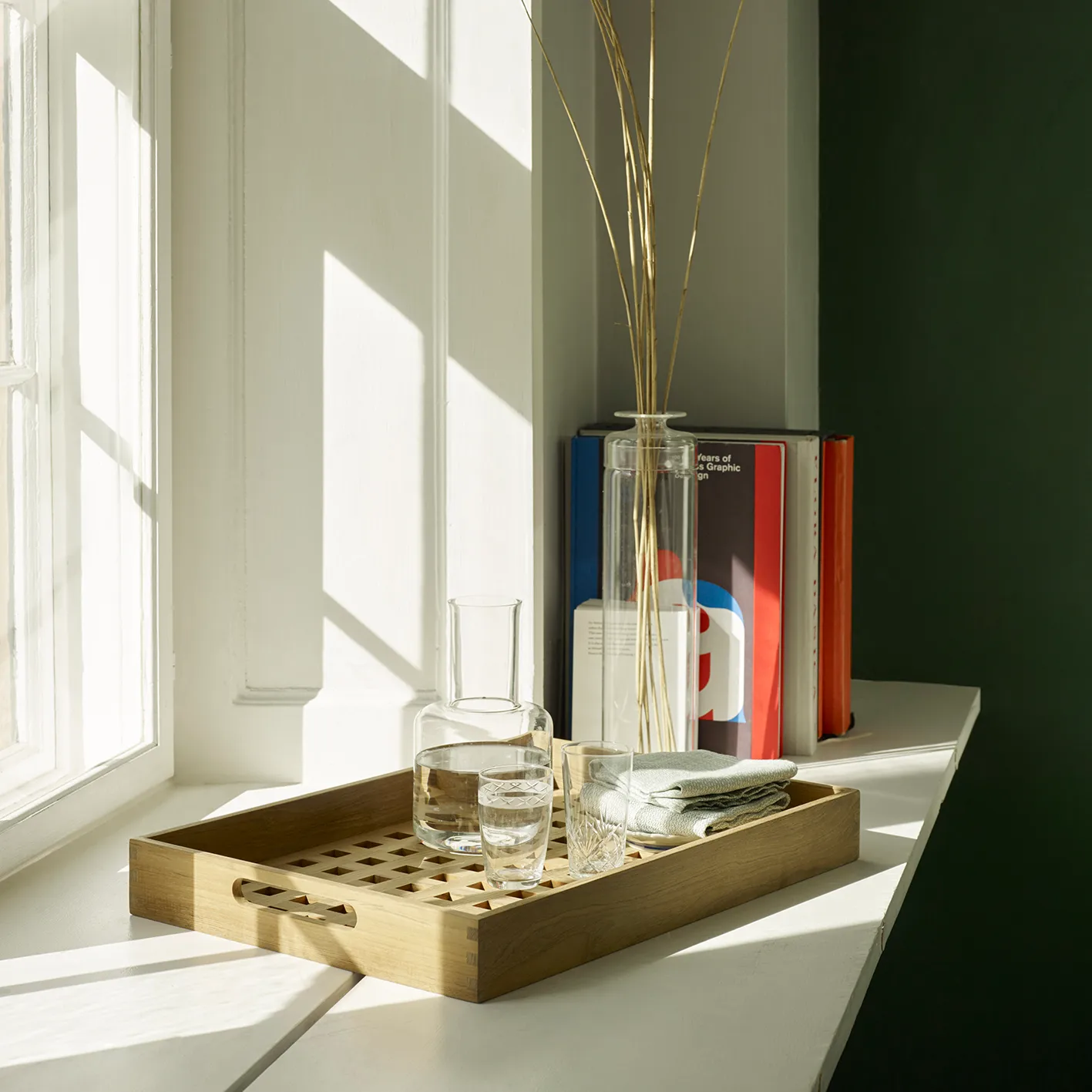 피오니아 트레이 32x48 cm, Teak Skagerak | 스카게락