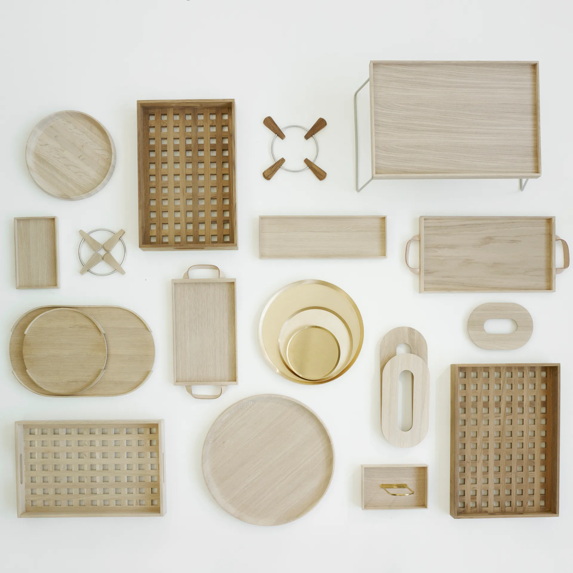 피오니아 트레이 36x52 cm, Teak Skagerak | 스카게락