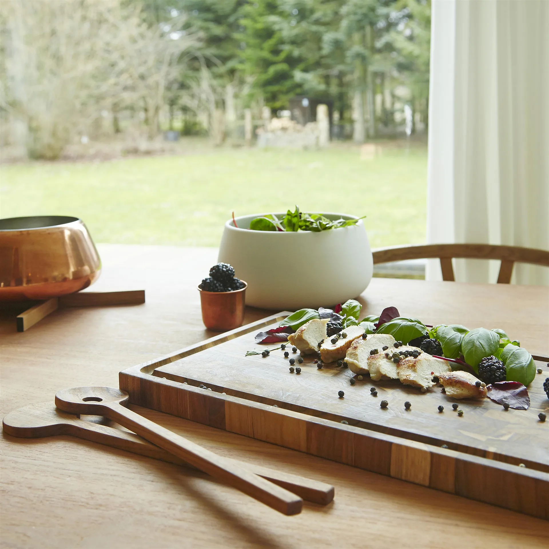 스카게락 도마 티크, 40x24 cm Skagerak | 스카게락