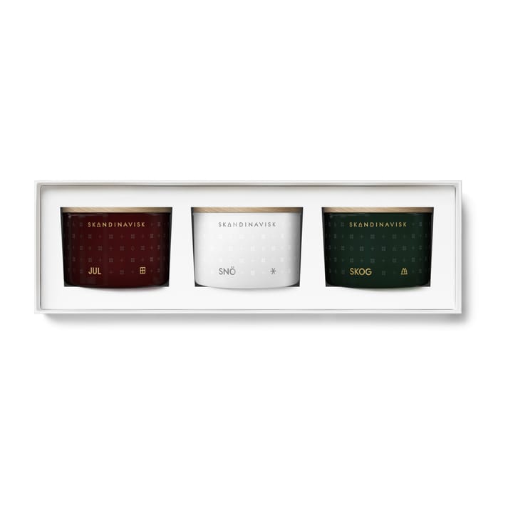 윈터 스피릿 미니 캔들 선물 세트 3 pieces, 3x90g Skandinavisk | 스칸디나비스크