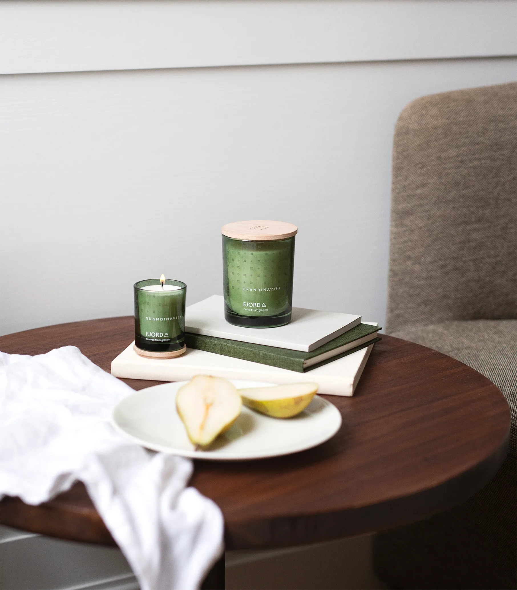 피요르드 향초와 덮개, 65 g Skandinavisk | 스칸디나비스크