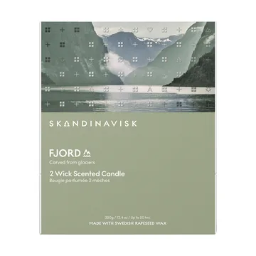 Fjord 향초 - 350 g, 2 wicks - Skandinavisk | 스칸디나비스크