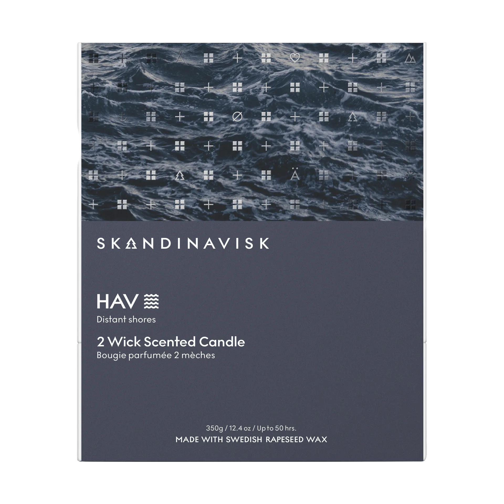 Hav 향초, 350 g, 2 wicks Skandinavisk | 스칸디나비스크