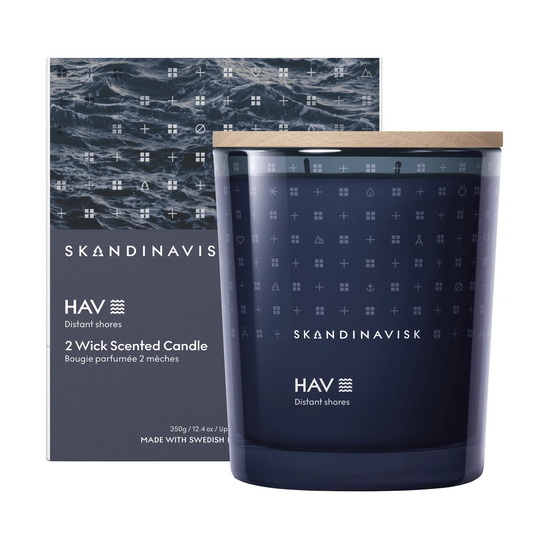 Hav 향초, 350 g, 2 wicks Skandinavisk | 스칸디나비스크