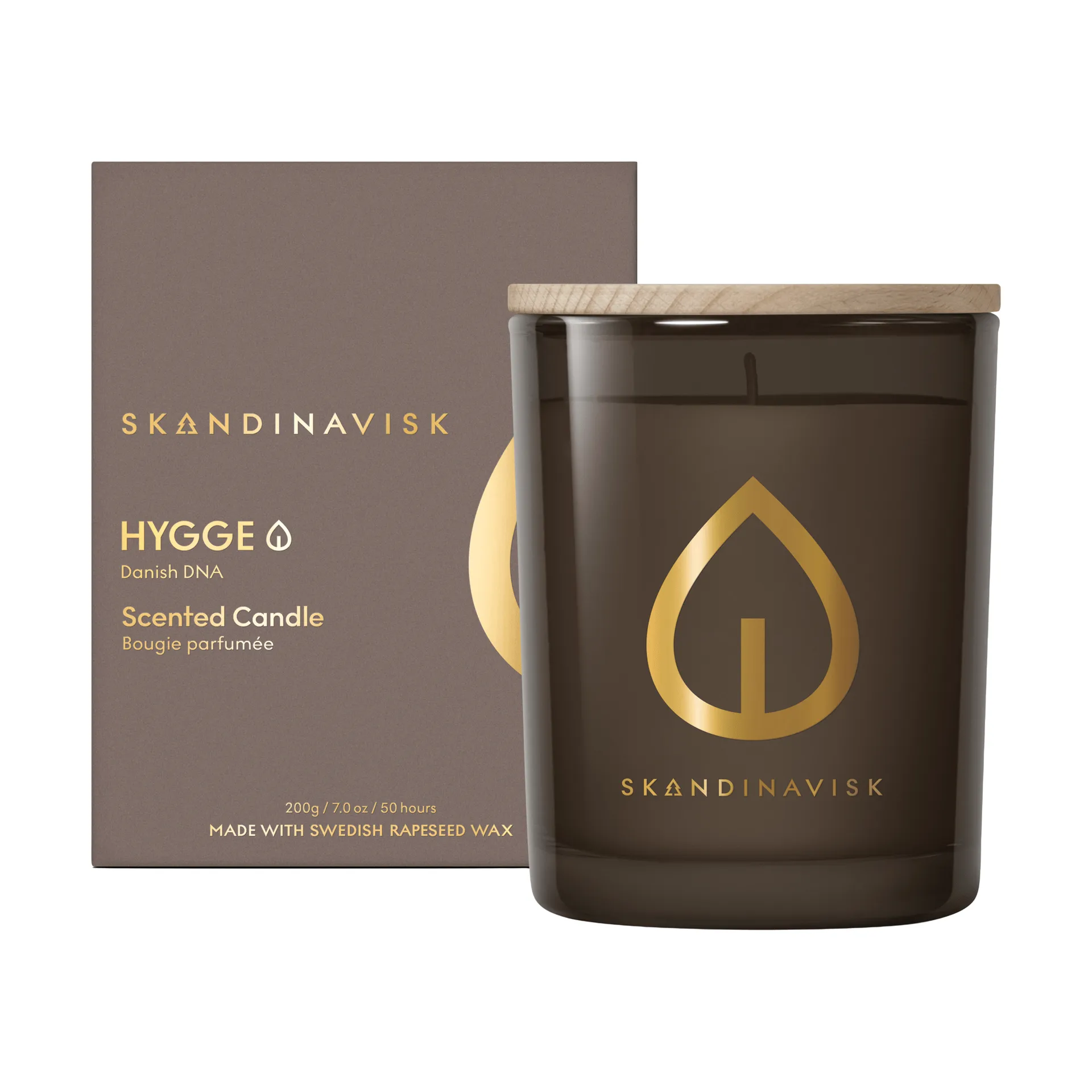 Hygge Gold Symbol 향초, 200 g Skandinavisk | 스칸디나비스크