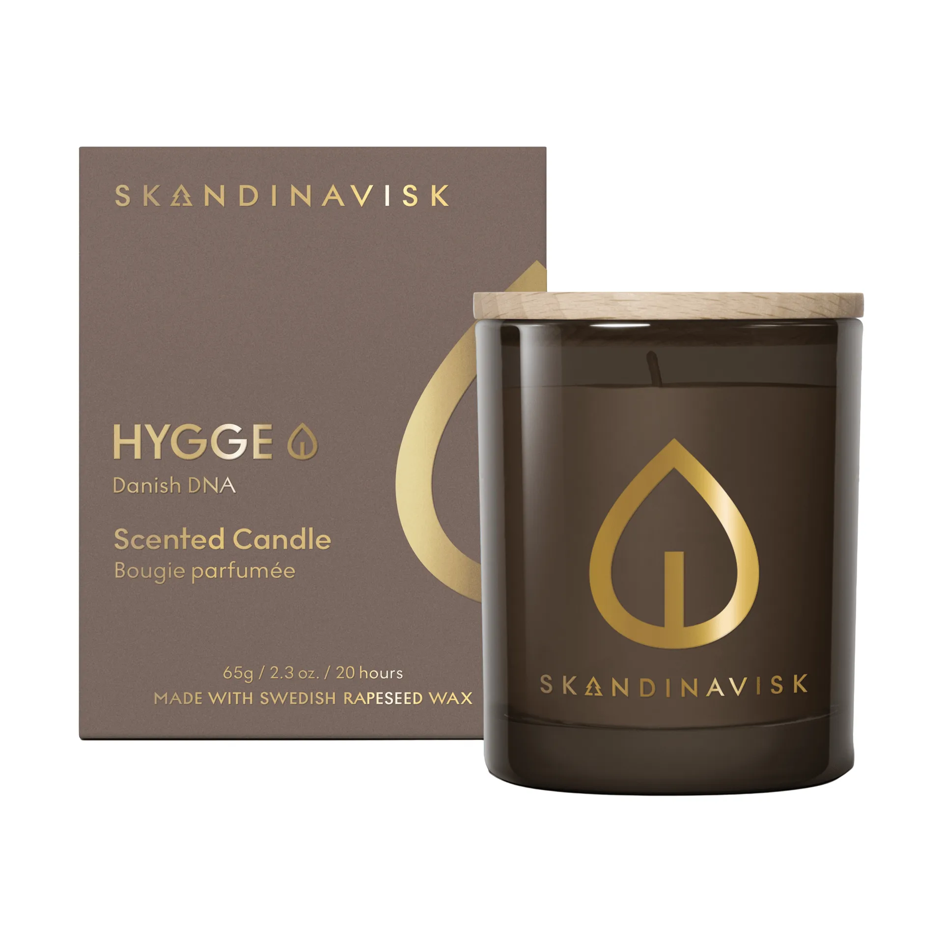 Hygge Gold Symbol 향초, 65 g Skandinavisk | 스칸디나비스크