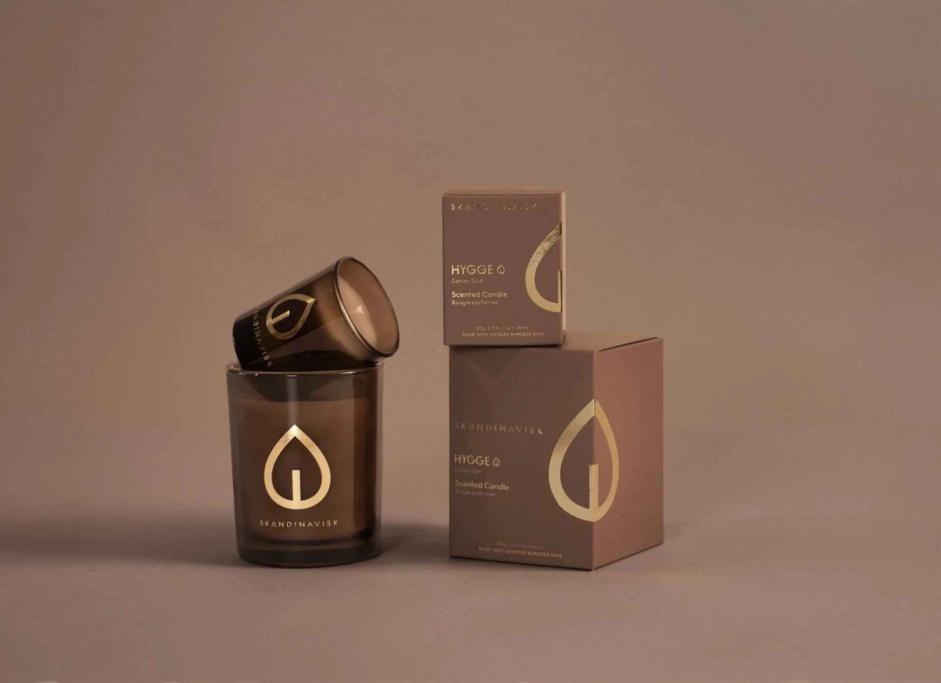 Hygge Gold Symbol 향초, 65 g Skandinavisk | 스칸디나비스크