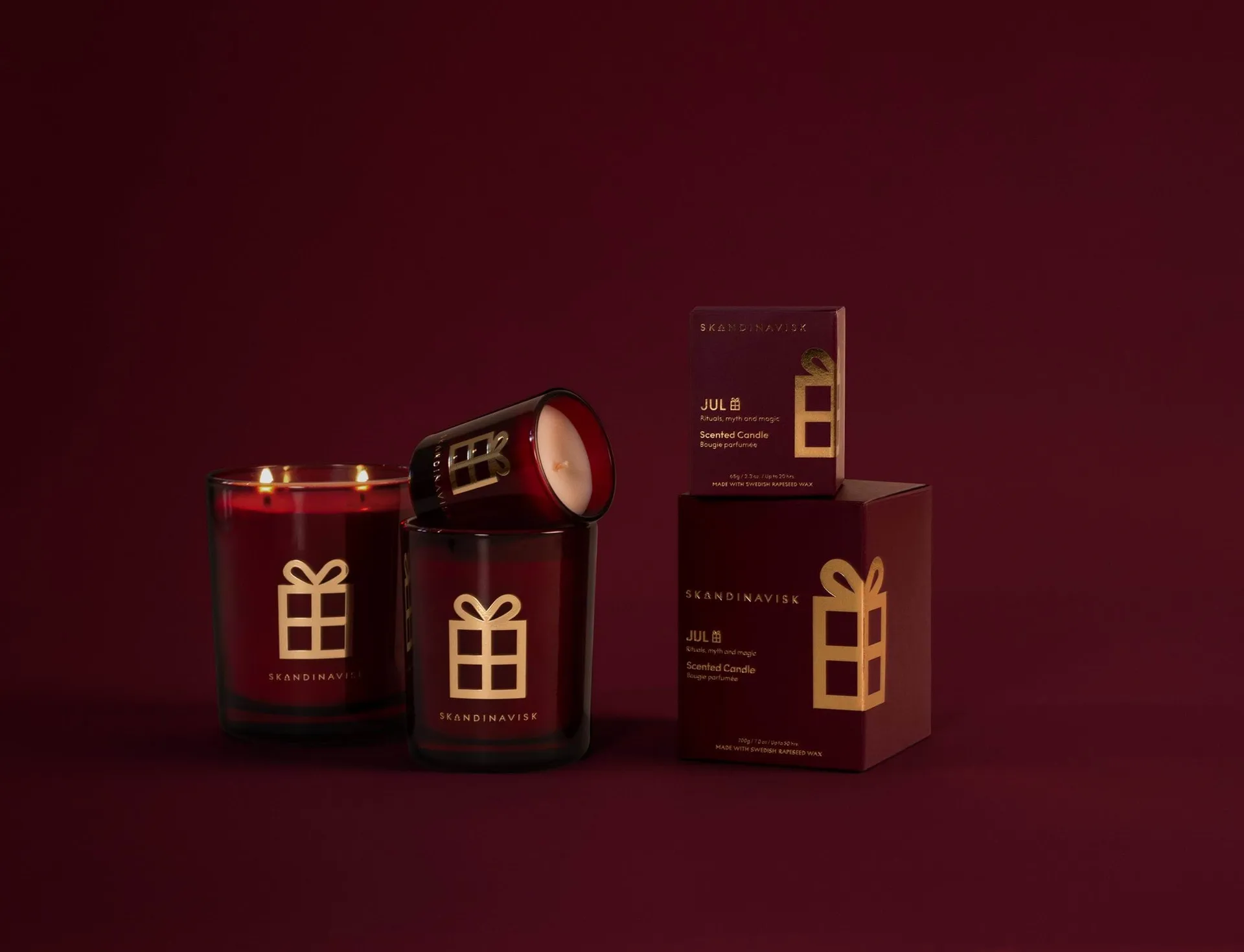 Jul Gold Symbol 향초, 200 g Skandinavisk | 스칸디나비스크