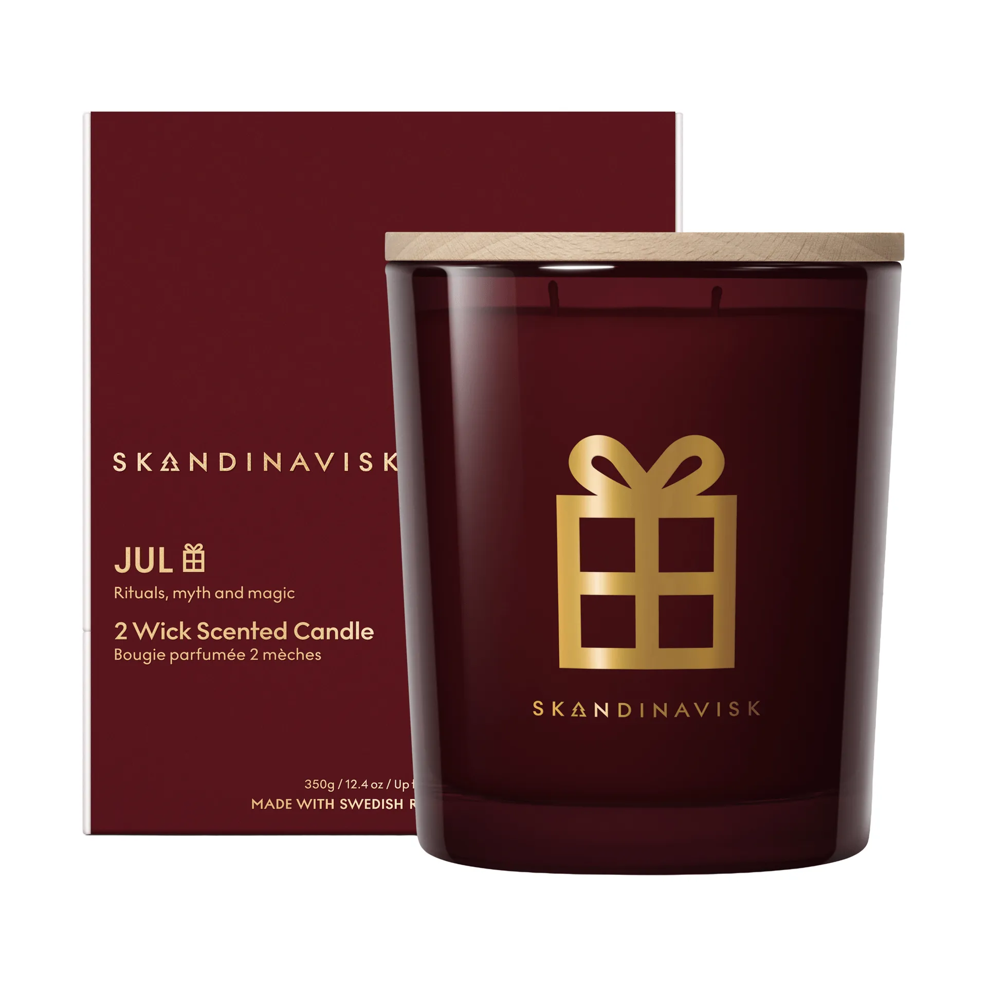 Jul Gold Symbol 향초, 350 g, 2 wicks Skandinavisk | 스칸디나비스크