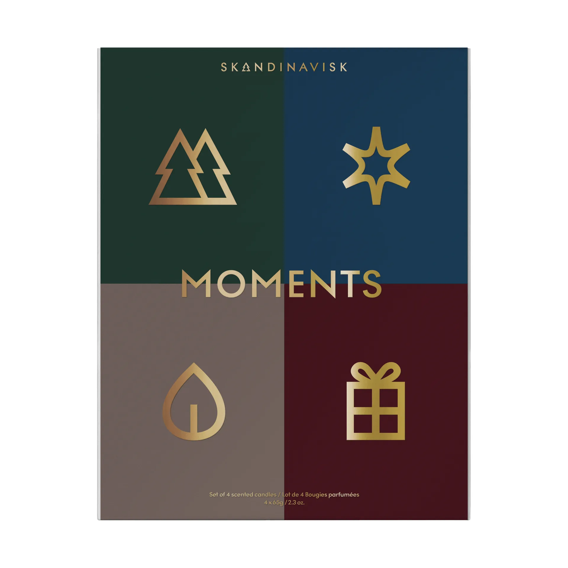 Moments 향초 선물 세트 4개 구성, 65 g Skandinavisk | 스칸디나비스크