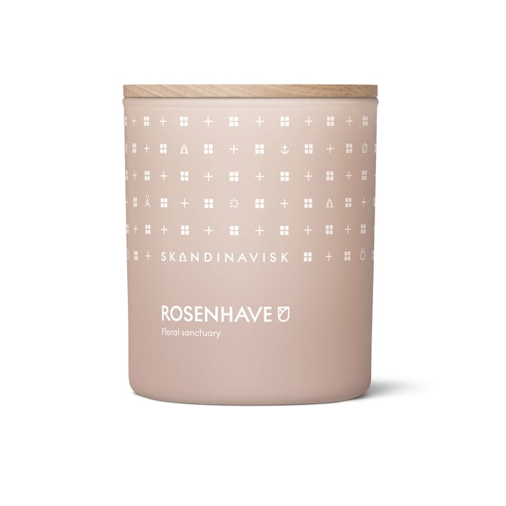 Rosenhave 향초와 덮개 - 200 g - Skandinavisk | 스칸디나비스크