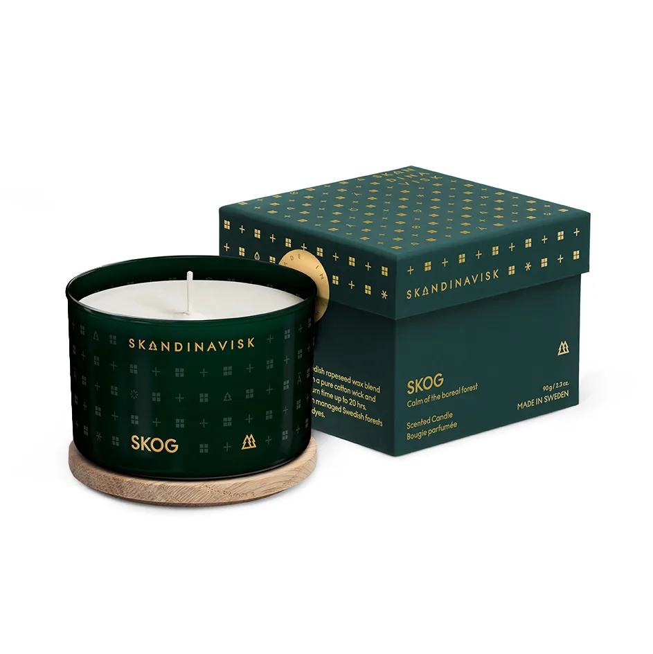 Skog 향초와 덮개, 90 g Skandinavisk | 스칸디나비스크