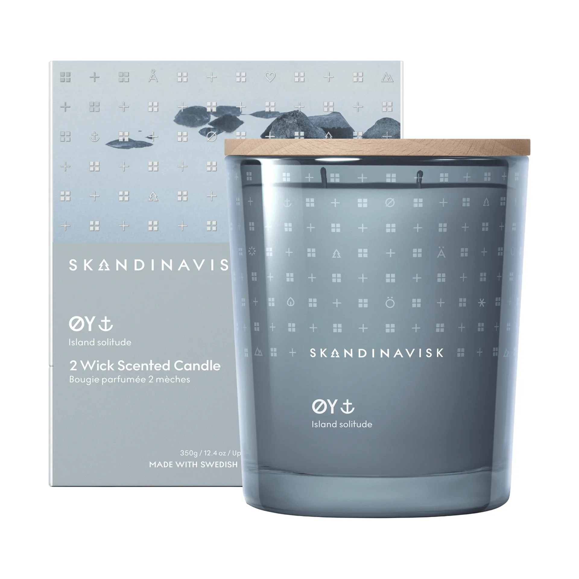 Øy 향초, 350 g, 2 wicks Skandinavisk | 스칸디나비스크