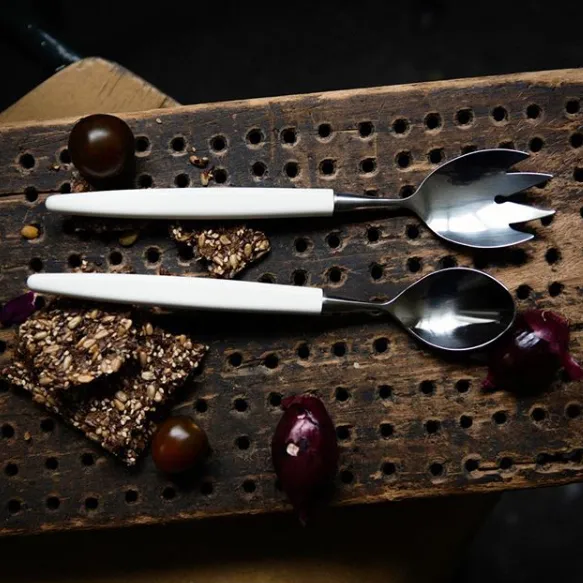 Skaugum 샐러드 커트러리, Pure White Skaugum of Norway | 스카우검 오브 노르웨이