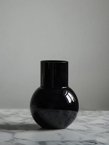 팔로 화병 - Black 20 cm - Skrufs Glasbruk | 스크루브 글라스브룩
