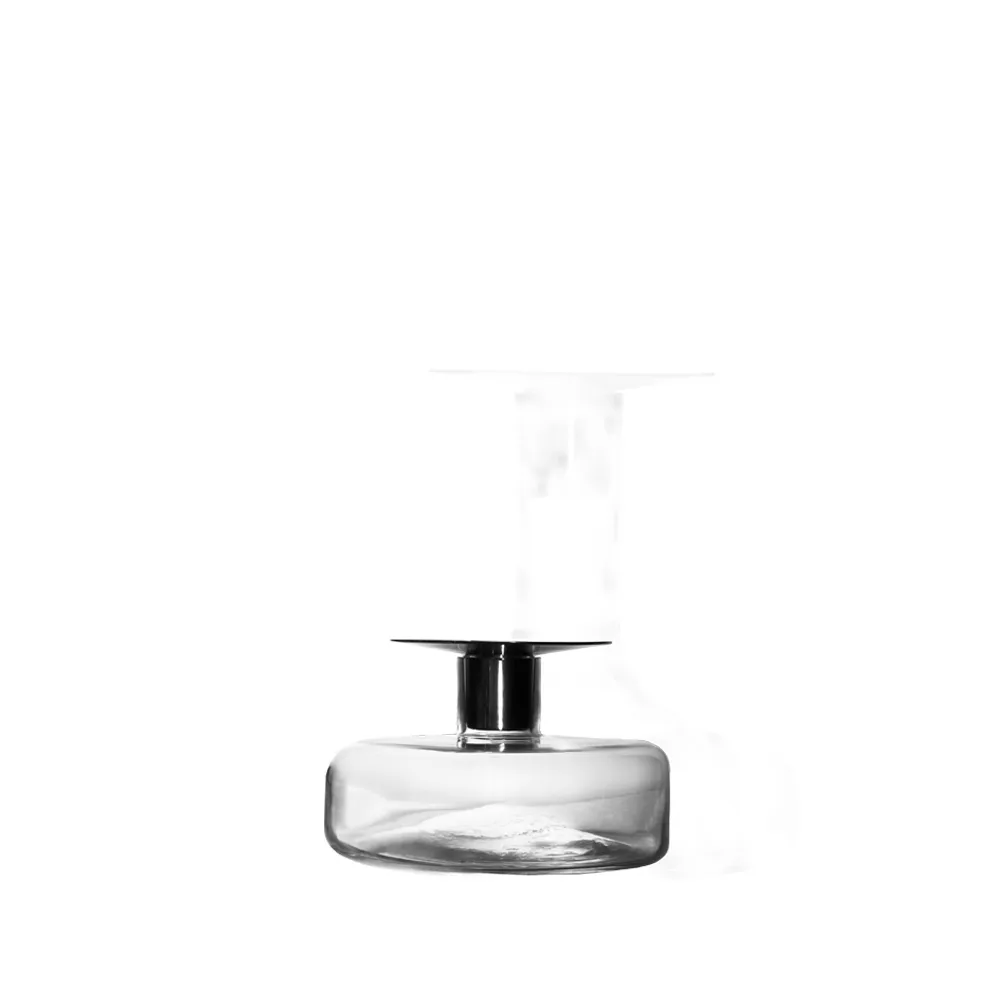 헤일로 캔들스틱, Clear. small Skrufs Glasbruk | 스크루브 글라스브룩