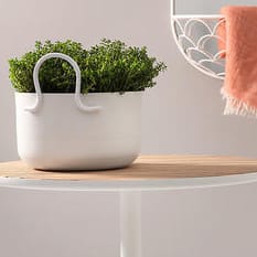 티볼리 플라워 팟 30 cm 로우, white SMD Design | SMD 디자인
