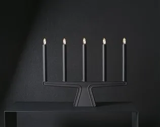 스텔라 5 대림절 캔들 홀더 41 cm - Black - SMD Design | SMD 디자인