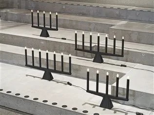 스텔라 5 대림절 캔들 홀더 41 cm, Black SMD Design | SMD 디자인