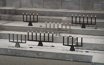 스텔라 7 대림절 캔들 홀더 60 cm - Raw aluminium - SMD Design | SMD 디자인