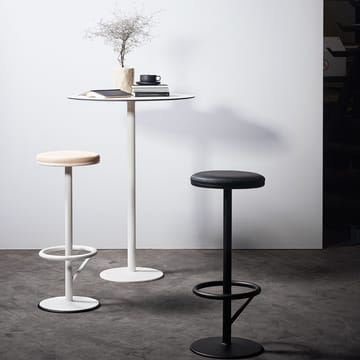 오르빗 바 스툴 하이 - Black matte, black leather - SMD Design | SMD 디자인