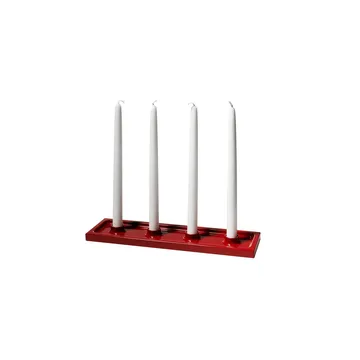 Crater 대림절 캔들 홀더 - Red, 4 lights - SMD Design | SMD 디자인