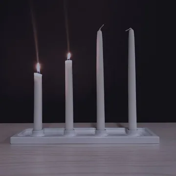 Crater 대림절 캔들 홀더 - White, 4 lights - SMD Design | SMD 디자인