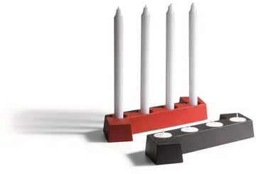 SMD 대림절 캔들 홀더 - Red, 4 lights - SMD Design | SMD 디자인