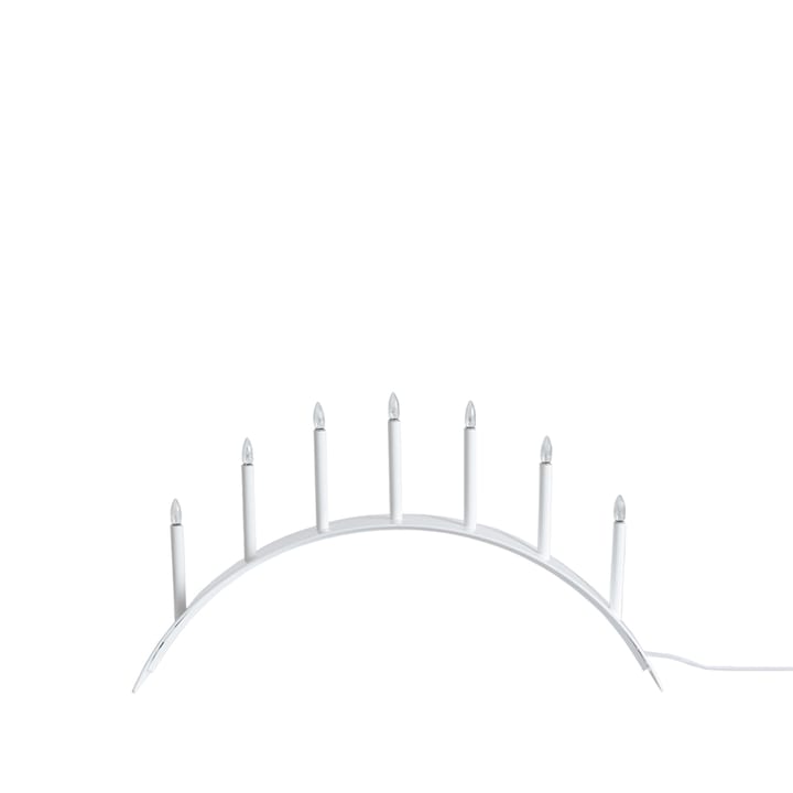 Spica Bow 7 강림절 캔들 홀더 - White, led - SMD Design | SMD 디자인