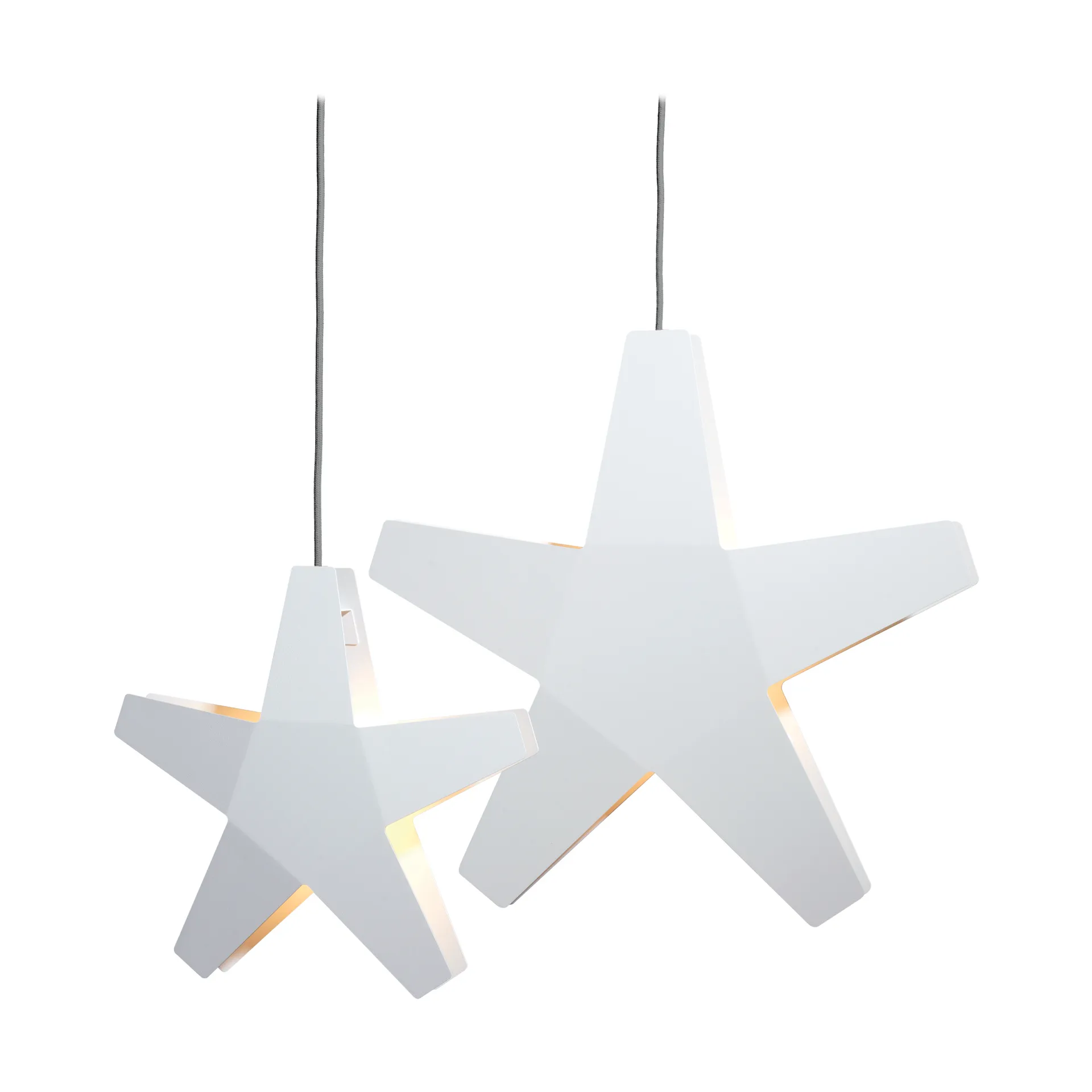 아드벤트 스티에르나 대림절 별 전등갓, White-grey cord, 40 cm SMD Design | SMD 디자인
