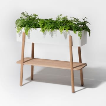 프루넬라 플라워 테이블 - white- oack - SMD Design | SMD 디자인