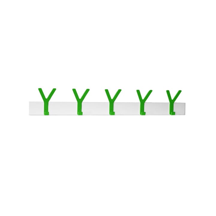 Y 후크 랙 - White, 5 green hooks - SMD Design | SMD 디자인