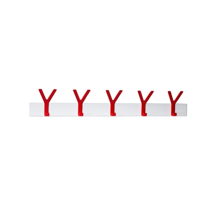 Y 후크 랙 - White, 5 red hooks - SMD Design | SMD 디자인