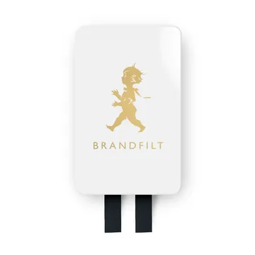 솔스티칸 파이어 담요 120x120 cm 2023 - White-gold - Solstickan Design | 솔스티칸 디자인