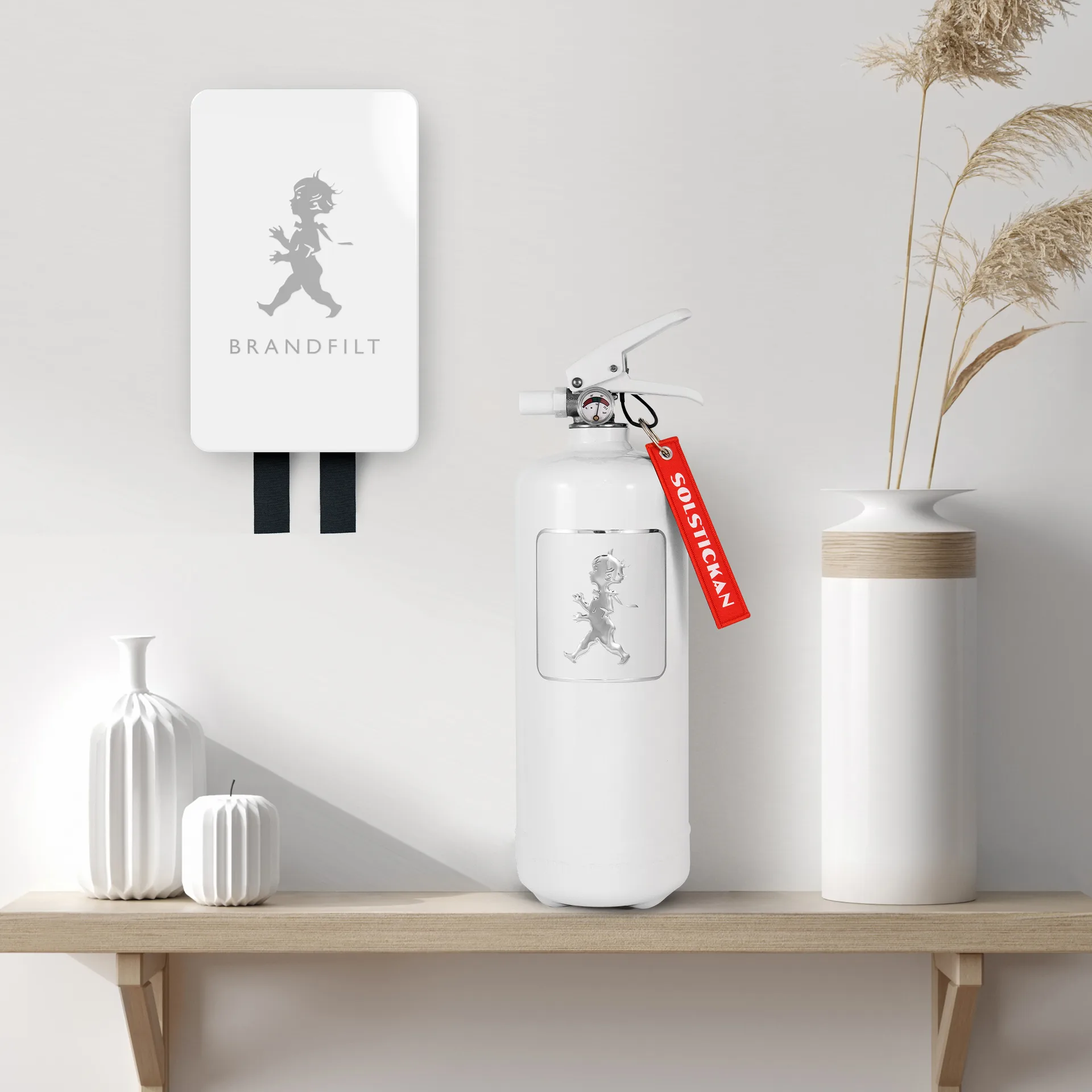 솔스티칸 파이어 담요 120x120 cm 2023, White-silver Solstickan Design | 솔스티칸 디자인