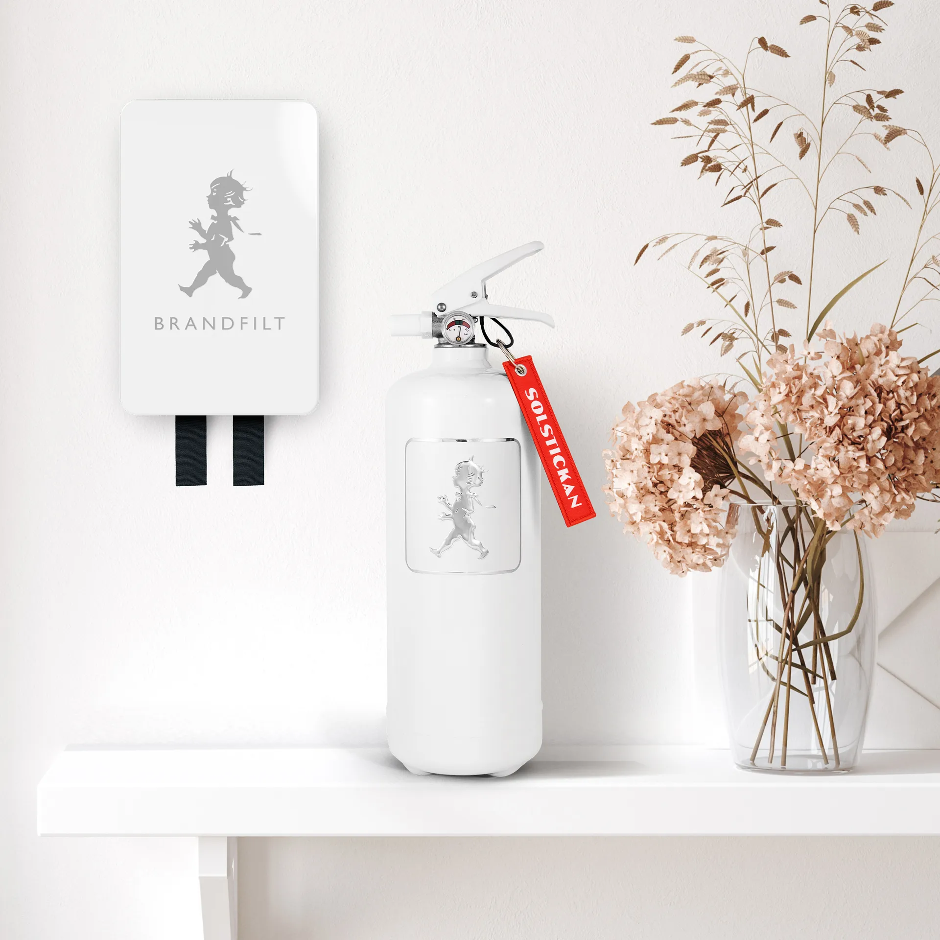 솔스티칸 파이어 담요 120x120 cm 2023, White-silver Solstickan Design | 솔스티칸 디자인