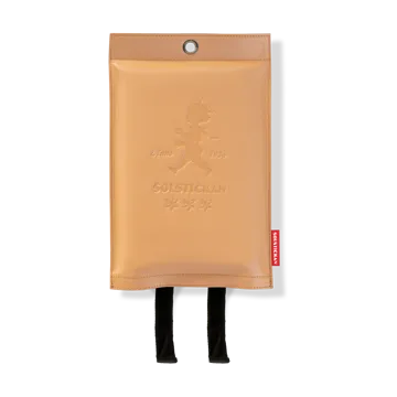 솔스티칸 파이어 담요 가죽 120x120 cm - Light leather - Solstickan Design | 솔스티칸 디자인