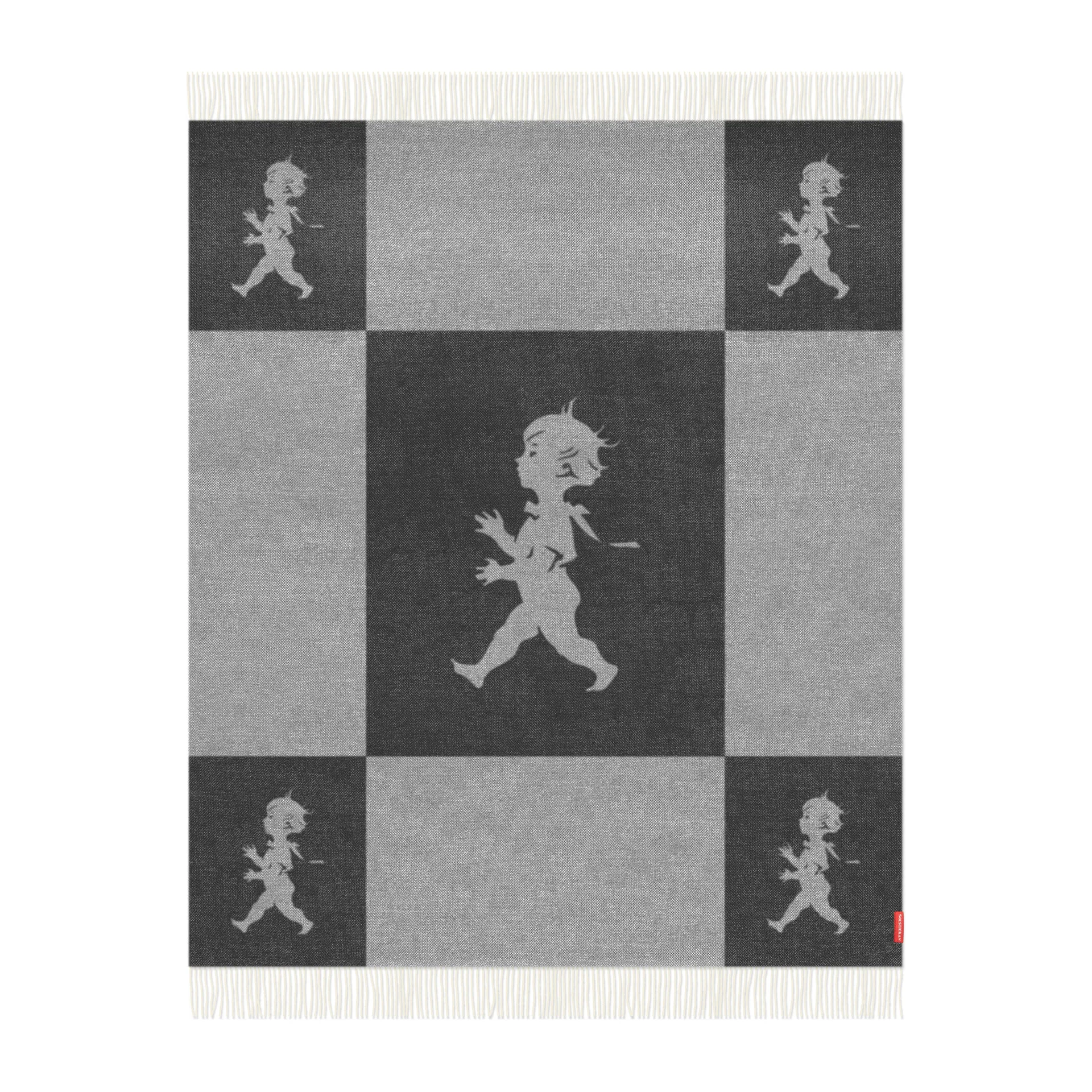 솔스티칸 담요 메리노 울 130x170 cm, Anthracite grey Solstickan Design | 솔스티칸 디자인