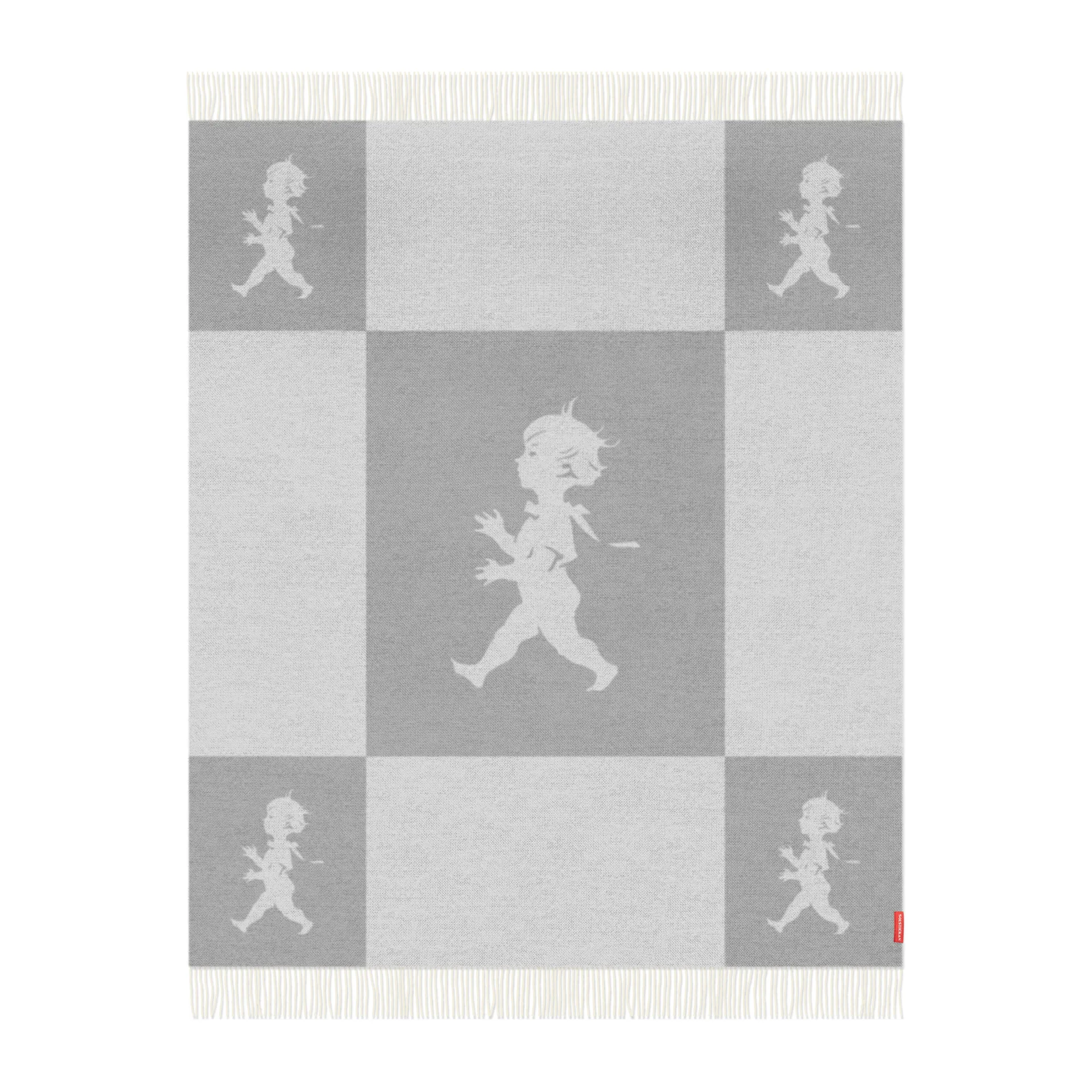 솔스티칸 담요 메리노 울 130x170 cm, Light-grey Solstickan Design | 솔스티칸 디자인