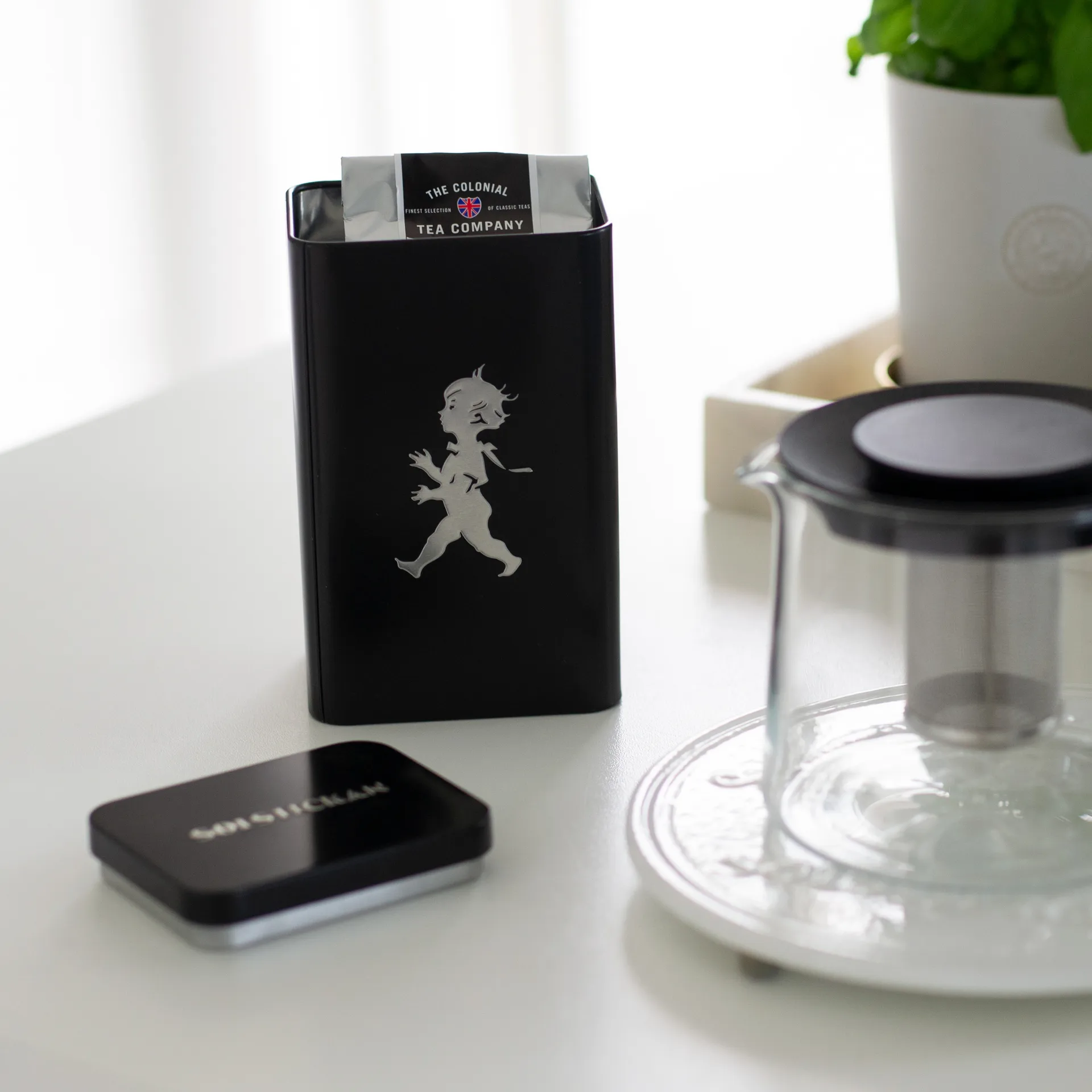 솔스티칸 티 병 15.2 cm, Matt black Solstickan Design | 솔스티칸 디자인